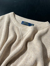 Ralph Lauren Waffle Knit Crewneck Jumper (L)