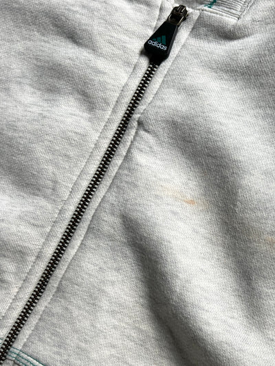 90's Adidas Equipment Heavyweight Zip Up Sweatshirt (L)