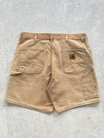 Vintage Carhartt duck canvas carpenter shorts (W38)