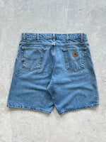 Vintage Carhartt baggy denim shorts (W38)