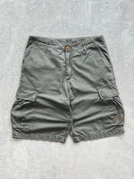 Vintage Carhartt rip stop cargo work shorts (W33)