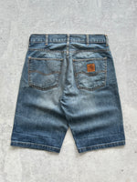 Vintage Carhartt denim shorts (W30)