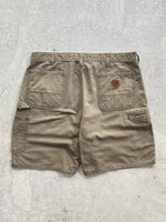 Vintage Carhartt duck canvas shorts (W38)