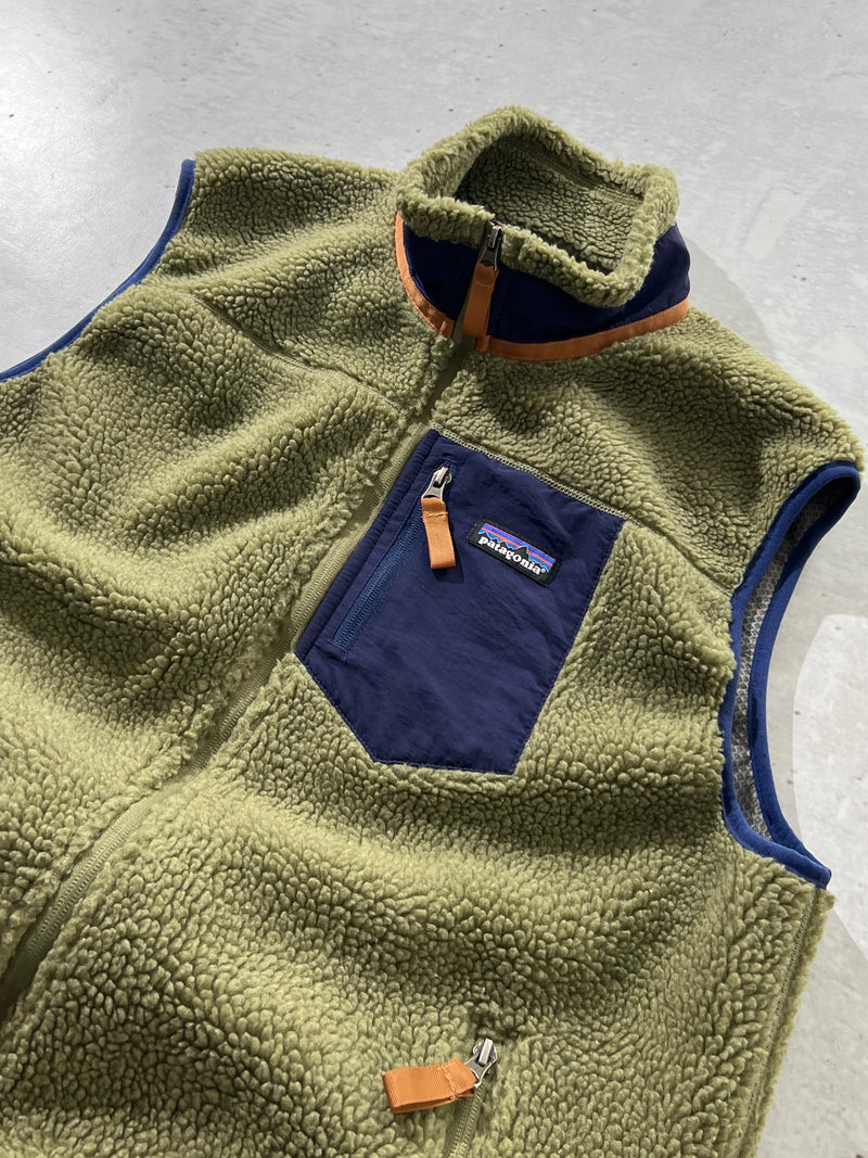 Patagonia Retro X deep pile fleece gilet (XL) – Smooth Cactus