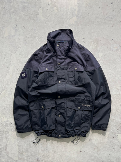 90's Mont Bell multi pocket zip up jacket (M)