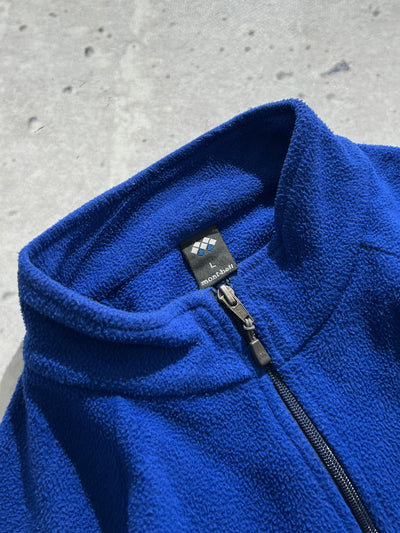 90's Mont Bell 1/4 zip up fleece (L)