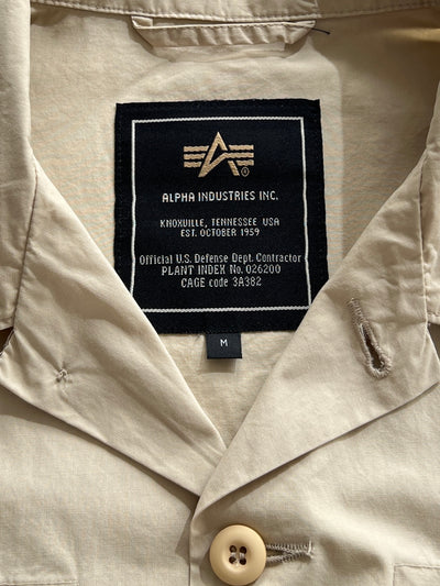 Alpha Industries heavy cotton contractor shirt (M)