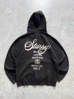 00's Stussy World Tour zip up hoodie (S)