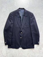 90's Burberry wool button up blazer (L)