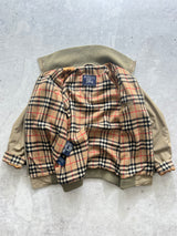 90's Burberry wool lined nova check jacket (S/M)