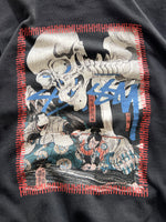 00's Stussy Japanese skull crewneck sweatshirt (L)