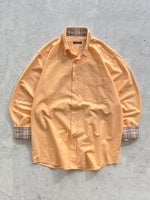 00's Burberry nova check shirt (XL)