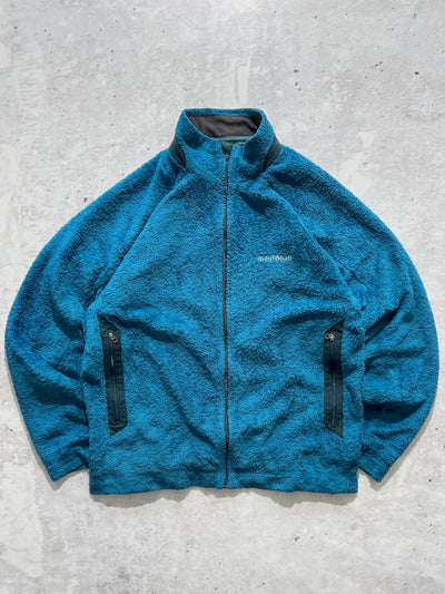 90's Mont Bell deep pile zip up fleece (M)