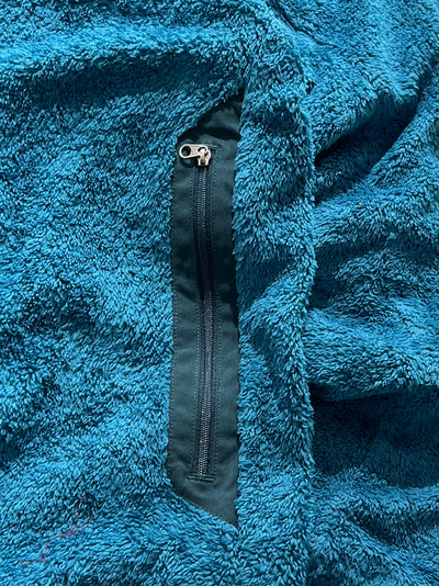 90's Mont Bell deep pile zip up fleece (M)