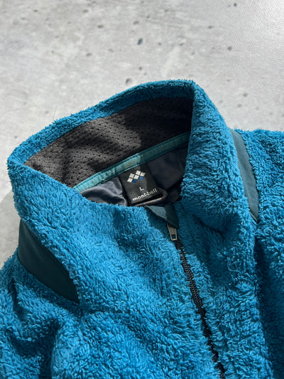 90's Mont Bell deep pile zip up fleece (M)