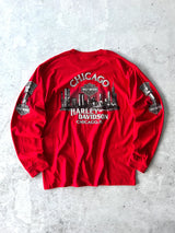 Vintage Harley Davidson Chicago long sleeve t shirt (L)
