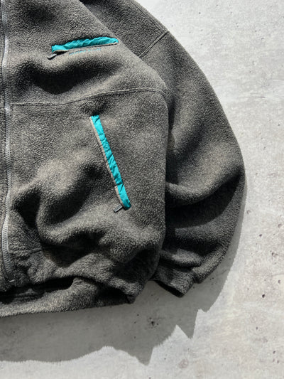 90's Mont Bell chunky zip up fleece (M)