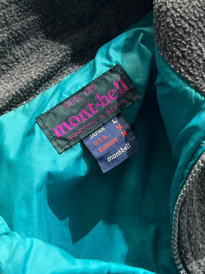 90's Mont Bell chunky zip up fleece (M)